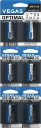 Батарейка Vegas Optimal CR123 (VCR-123BL6-OP) 6 шт