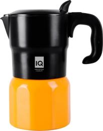 Кавоварка гейзерна IQ Be Active (IQ-12102-6) Black Yellow