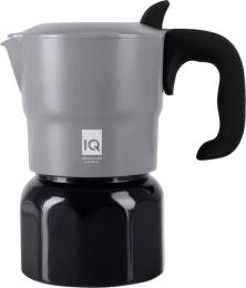 Кавоварка гейзерна IQ Be Chef (IQ-12101-6) Black Gray
