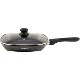 Сковорідка HEINNER HR-BET-ROCA28G зі скляною кришкою