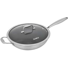 Сковорідка HEINNER TITANIUM3 HR-MRK-28W WOK з кришкою