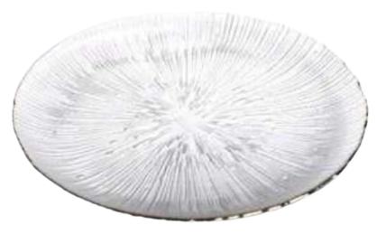 Тарілка Ardesto Mallow 26.5 см Transparent (AR5013)