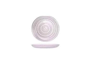 Тарілка Ardesto Verbena 24.5 см Transparent (AR5028)