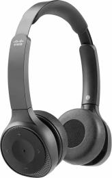Накладні навушники Cisco 730 Wireless Dual On-ear Headset USB-A Bundle Carbon Black