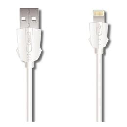 Дата-кабель XO NB9 USB (тато) - Lightning (тато) 1 м White
