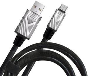 Дата-кабель WUW X63 USB (тато) - microUSB (тато) 3m Black