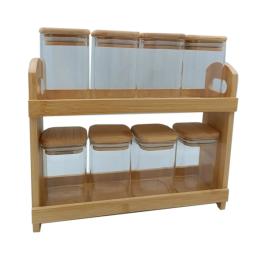 Набір ємностей для спецій Vittora VT-8903-8 8шт по 230мл