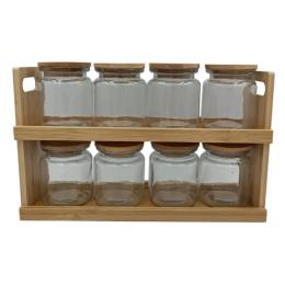 Набір ємностей для спецій Vittora VT-8904-8 8шт по 250мл