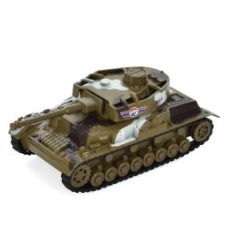 Іграшкова техніка Bambi Танк XG879-104 Brown металевий інерційний