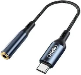 Перехідник Remax Sury RL-LA13a 3.5 мм (mini-jack) (мама) - USB Type-C (тато), 0.15m Black