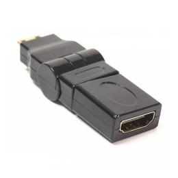 Перехідник PowerPlant KD00AS1300 miniHDMI (тато) - HDMI (мама) Black