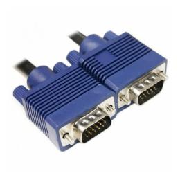 Відео-кабель PowerPlant KD00AS1284 VGA(тато)VGA(тато), 1,5m Blue