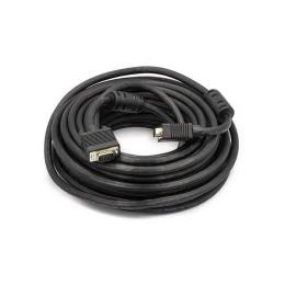 Відео-кабель PowerPlant CA911035 VGA(тато)VGA(тато), 15m Black