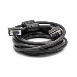 Відео-кабель PowerPlant CA911059 VGA(тато)VGA(тато), 5m Black