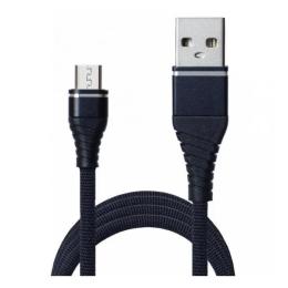 Дата-кабель Grand-X NM012BK 1.2m USB(тато) - microUSB(тато) Black