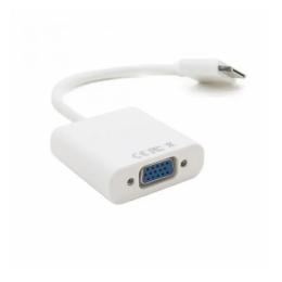 Перехідник Extradigital KBA1649 30pin (тато) - VGA (мама) White