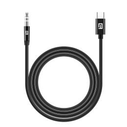 Аудіо-кабель ArmorStandart ARM76888 USB Type-C (тато)  -  3.5mm (mini-Jack) (тато), 1m Black