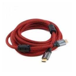 Відео-кабель Extradigital KBH1635 HDMI(тато)HDMI(тато), 5m Red