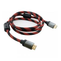 Відео-кабель Extradigital KBH1633 HDMI(тато)HDMI(тато), 1,5m Black Red