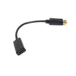 Перехідник PowerPlant CA910465 DisplayPort (тато) - HDMI (мама) Black