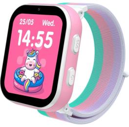 Смарт-годинник Gelius GP-PK008 (Rainbow) White з GPS/4G (Уцінений)