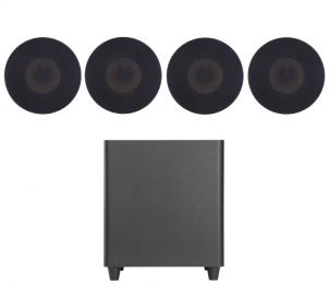 Акустичний комплект SKY SOUND SUBT-10B/FLC-5 (2*40Вт) Black (4 шт)