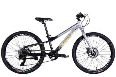 Велосипед Formula F-1 DD CS 11 2025 Black Silver