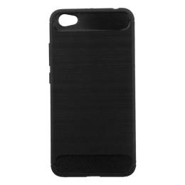 Чохол-накладка TOTO Carbon Brush TPU Case для Xiaomi Redmi Note 5A Black
