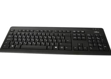Клавіатура Fujitsu KB410 USB Black (S26381-K511-L419) ENG/RU