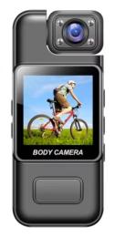 Нагрудний відеореєстратор Infinity Body Camera 4k 64GB Black
