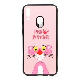 Чохол-накладка TOTO Cartoon Print Glass Case Pin Panther для Samsung Galaxy M205 M20 Picture