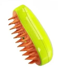 Гребінець для тварин Infinity Steamy Dog Brush Electric Spray Cat Hair Brush Green