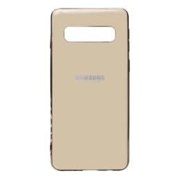 Чохол-накладка TOTO Electroplate TPU Case для Samsung G975 Galaxy S10 Plus Gold