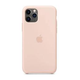 Накладка для iPhone 11 Pro Silicone Case (Hi-copy) Pink Sand