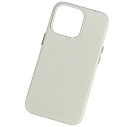 Чохол-накладка Infinity Leather MagSafe для iPhone 16 White