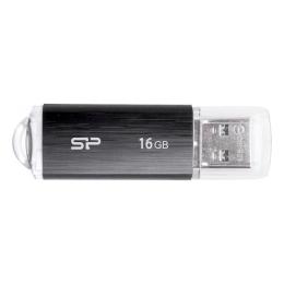 Флеш память Silicon Power Ultima U02 SP016GBUF2U02V1K Black 16 GB USB 2.0