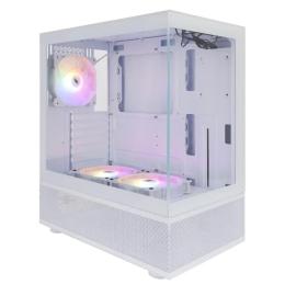 Корпус для ПК 1STPLAYER Mi7-A-WH-2F7R-W-1F7-W White без БЖ