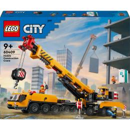 Конструктор LEGO City Жовтий пересувний будівельний кран (60409)