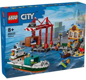 Конструктор LEGO City Морська гавань із вантажним судном (60422)