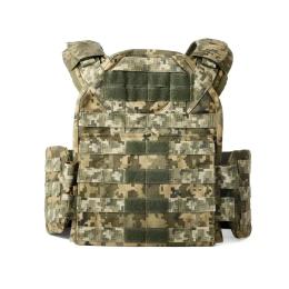 Розвантажувальний жилет Плитоноска швидкий скид Vik-Tailor Моллі Схід 24 Україна Pixel ММ-14 (78153098)