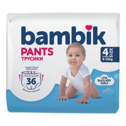 Підгузки Bambik трусики 4 (9-15 кг) 36 шт (4823071652550)