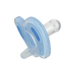 Силіконова пустушка класична Baby Team 3055_блакитна