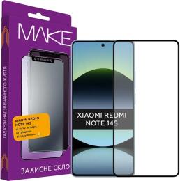 Захисне скло Make для Xiaomi Redmi Note 14S (MGF-XRN14S) Black