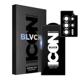 Захисне скло ArmorStandart Supreme Plus Black Icon для Samsung S25 Ultra Black (ARM85455)