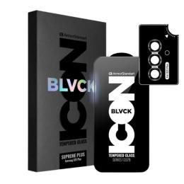 Захисне скло ArmorStandart Supreme Plus Black Icon для Samsung S25 Plus Black (ARM85454)