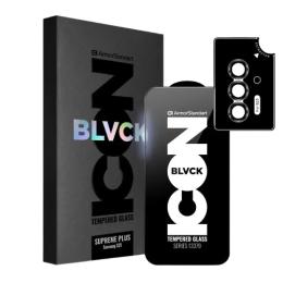 Захисне скло ArmorStandart Supreme Plus Black Icon для Samsung S25 Black (ARM85453)