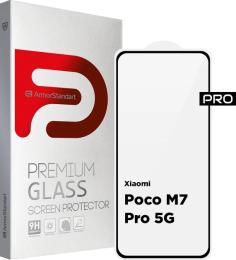 Захисне скло ArmorStandart Pro для Xiaomi Poco M7 Pro 5G Black (ARM83140)