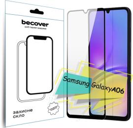Захисне скло BeCover для Samsung Galaxy A06 SM-A065 Black (713240)