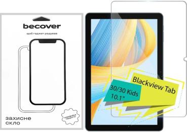 Захисне скло для планшетів BeCover для Blackview Tab 30/30 Kids 10.1 (713037)