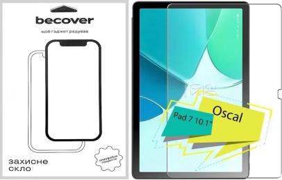 Захисне скло для планшетів BeCover для Oscal Pad 7 10.1 (713040)
